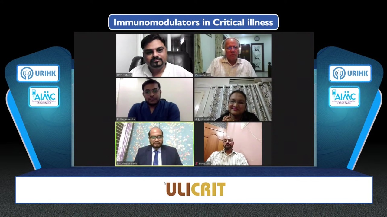 Panel Discussion - Immunomodulators in Crtical Illness Presentation 12 June 21